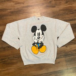 Vintage Disney Mickey Mouse Sweatshirt VTG 90s